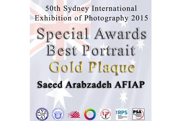 کسب مدال طلای جشنواره سیدنی توسط عکاس ایرانی