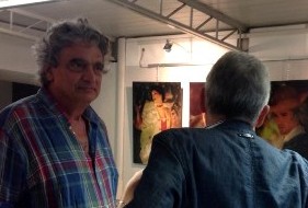 افتتاحیه نمایشگاه آلبرتو والنته در ˝گالرى لارگا ˝ فلورانس