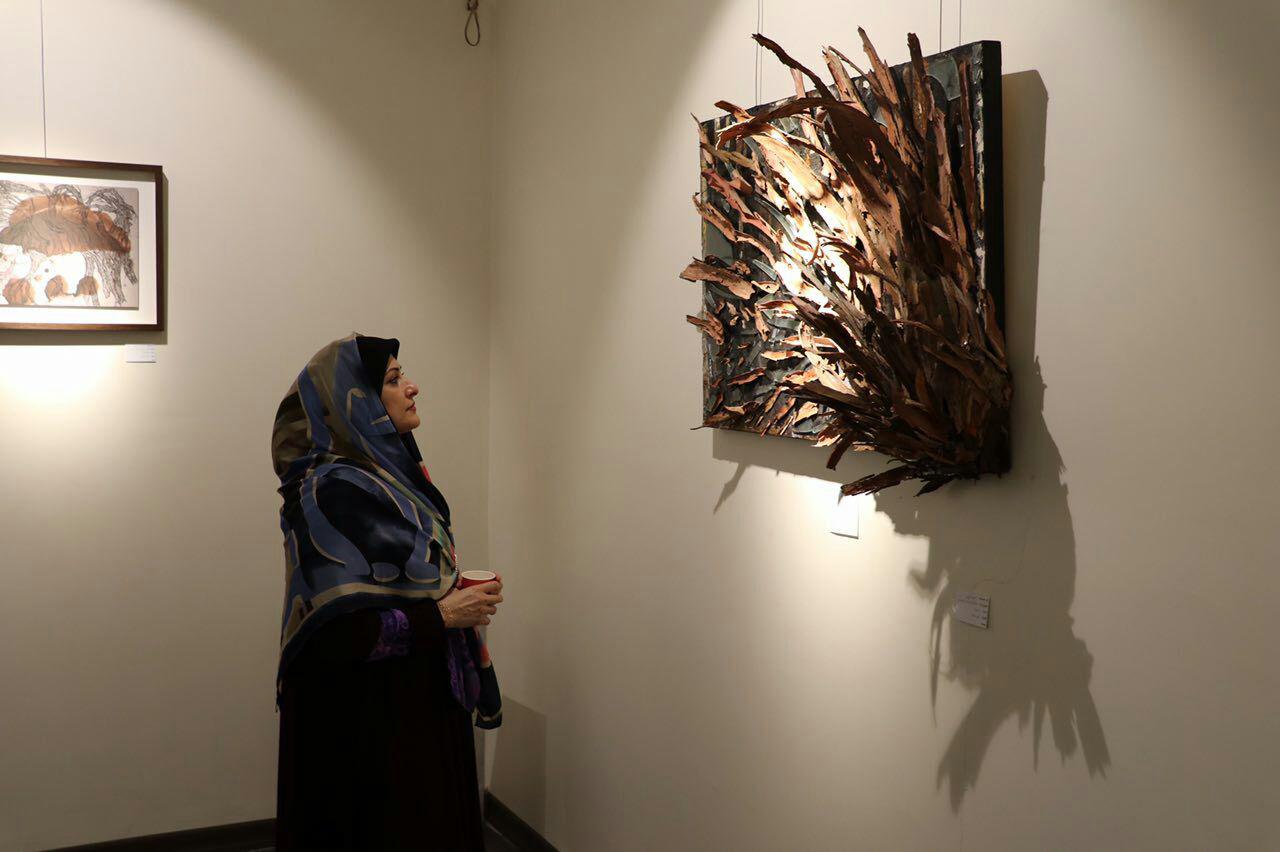 گزارش تصویری نمایشگاه "ناتورالیته" در گالری قاف
