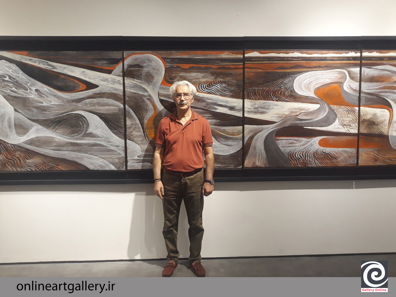 گزارش تصویری نمایشگاه حجم و نقاشی های علی فرامرزی در گالری هدایت/ بخش اول