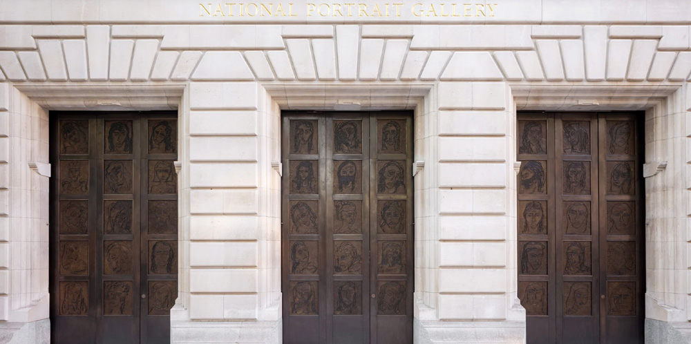 Tracey emin carves women portraits for london`s national portrait gallery`s new bronze doors