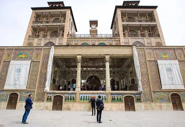 آغاز مرمت کاشیها و دیگر تزئینات شمسالعماره