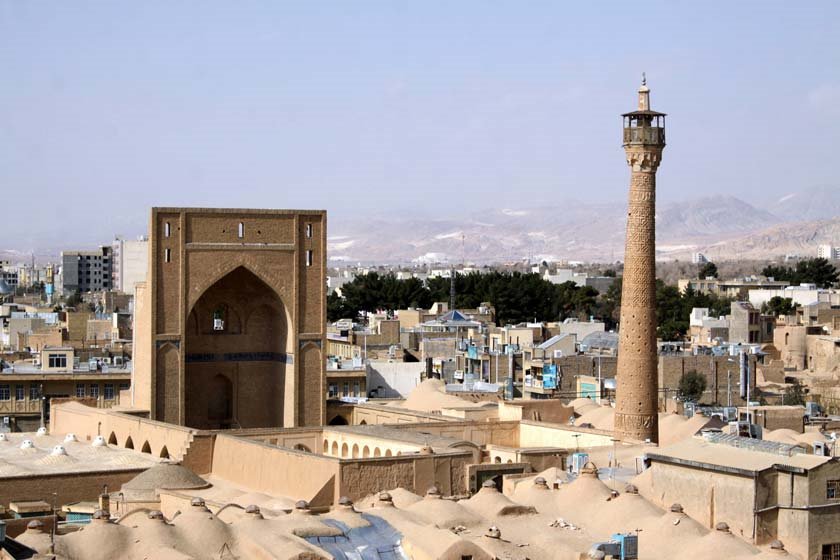 نقاشی قاجاری مسجدجامع سمنان مرمت شد