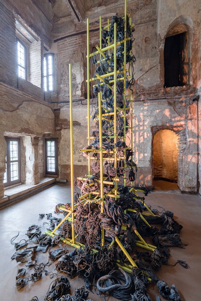 Leftover exhibition investigates re-entry of industrial waste into production cycles