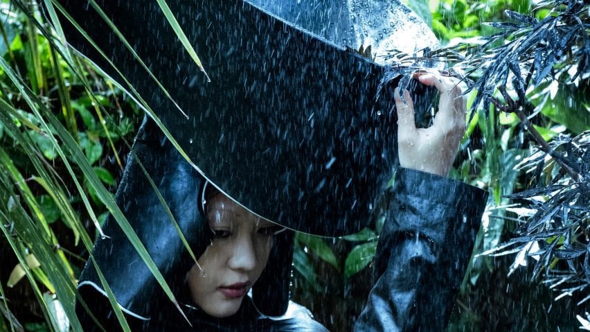 Mijoda Dajomi designs rain-harvesting hats for a water scarce future