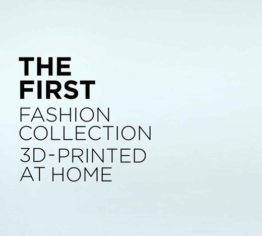 اولین کلکسیون کامل لباس با چاپگر سه بعدی در خانه