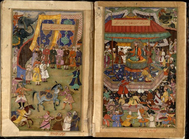 نمایش نسخه ۴۰۰ ساله «جامع التواریخ» یا «تاریخ رشیدی