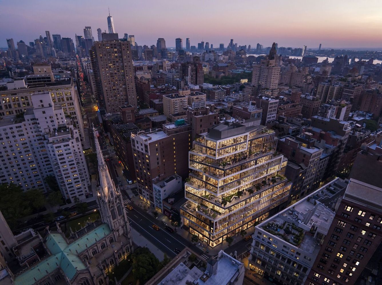 ساختمان اداری منهتن توسط Perkins+Will طراحی میشود