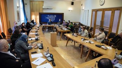 دیدار و گفتوگوی هیات انتخاب و داوری نهمین دوسالانه ملی نقاشی ایران