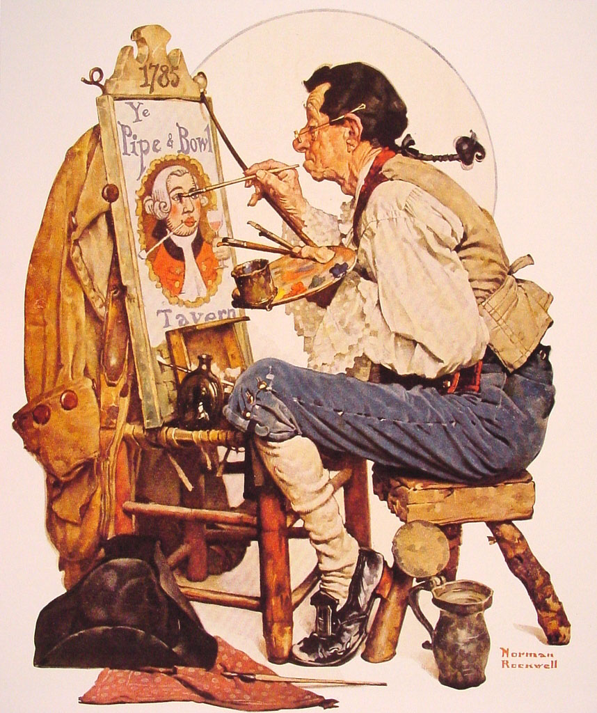 امروز 8 نوامبر سالروز تولد Norman Percevel Rockwell  تصویرساز امریکایی