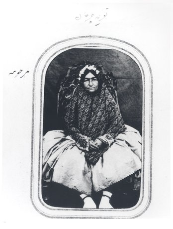 تصاویر تعزیه‌خوانی زنان در دربار قاجار