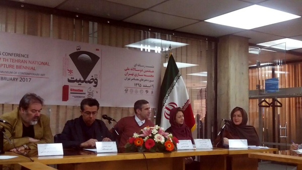 نادریپور در نشست خبری هفتمین بیینال مجسمهسازی عنوان کرد: بیینال مجسمهسازی حق انجمن است نه یک امتیاز