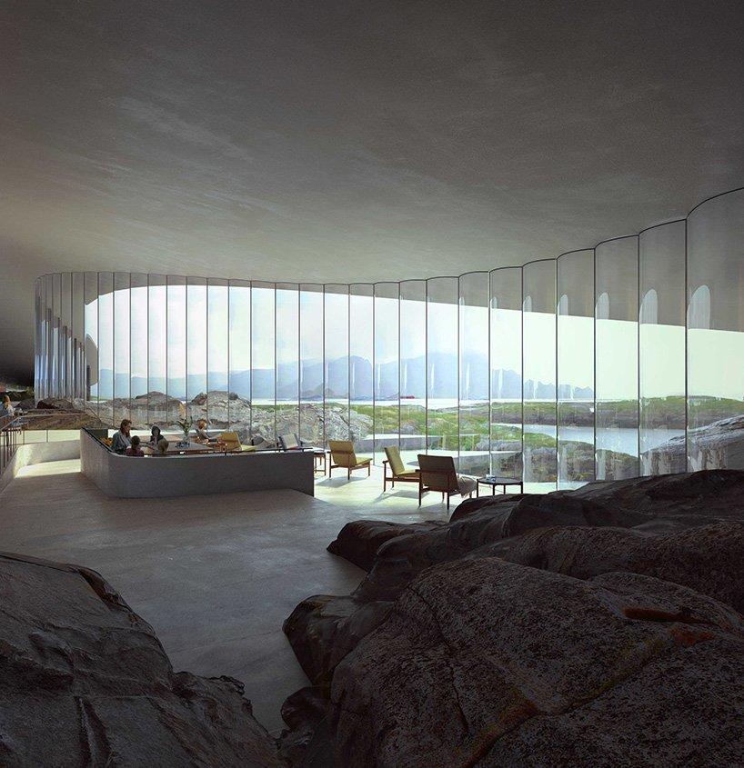 dorte mandrup chosen to build the whale visitor attraction inside the arctic circle