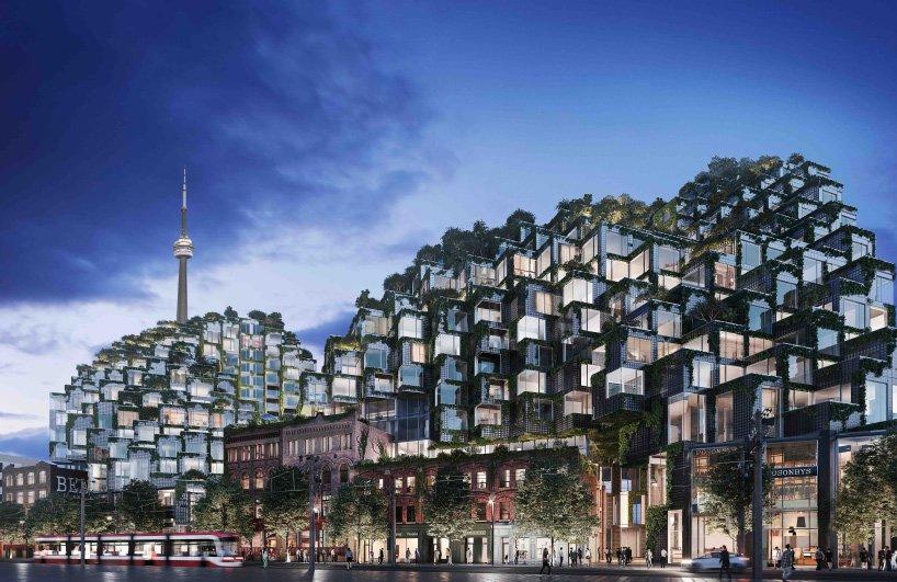 bjarke ingels group designs eight penthouses for KING toronto development