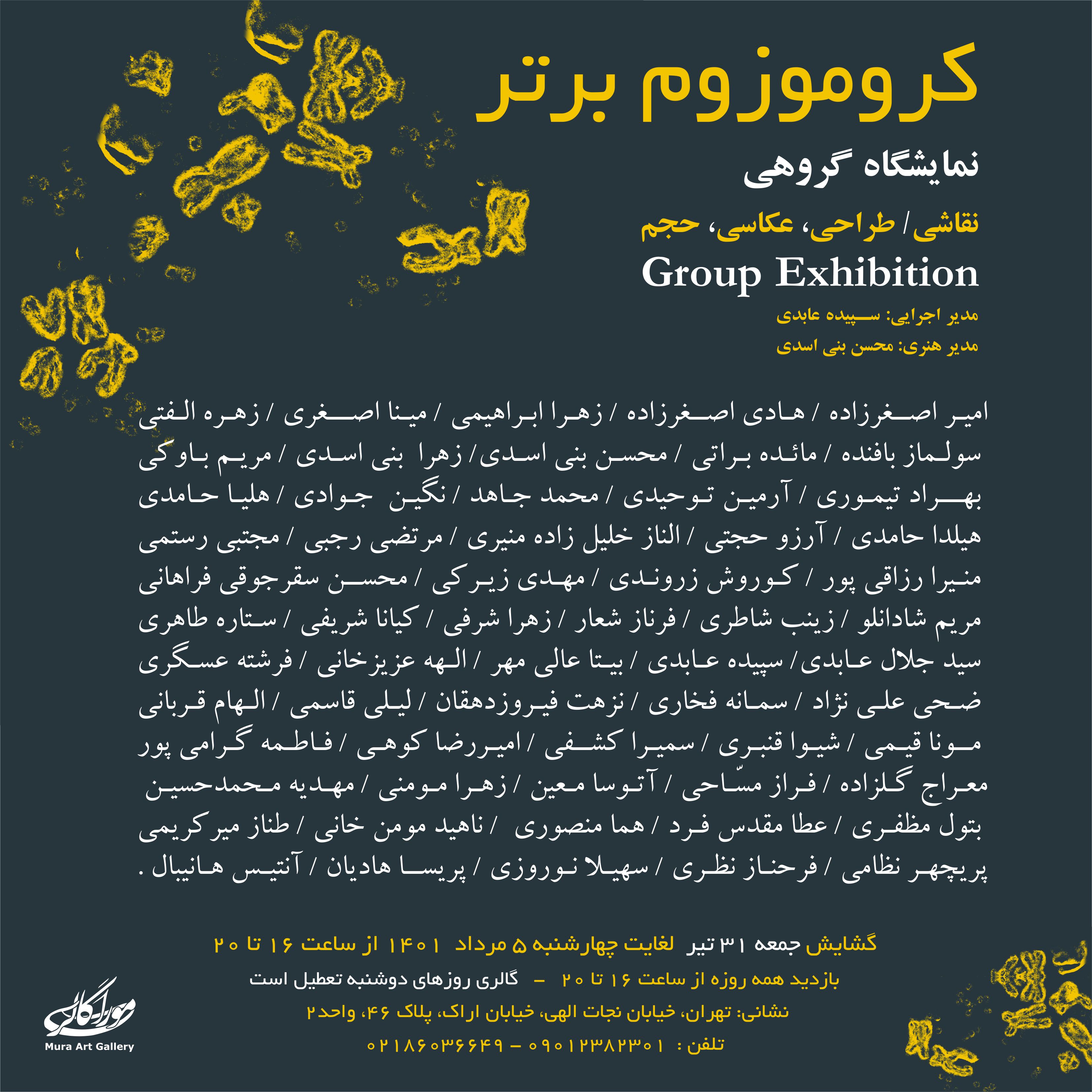 نمایشگاه گروهی کروموزوم برتر