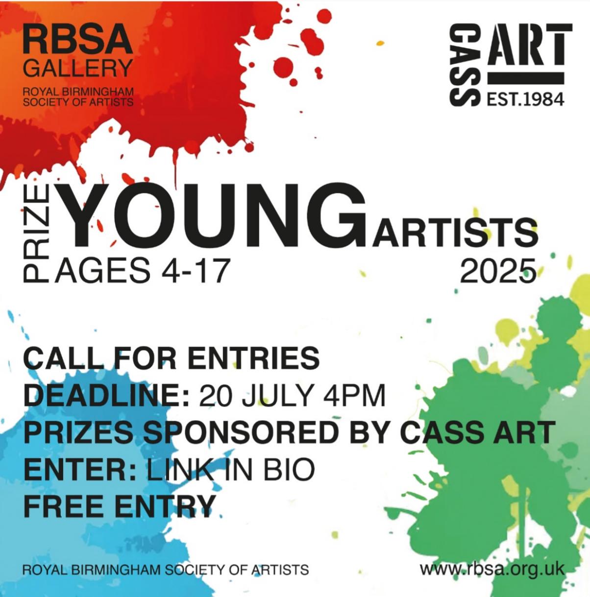 Call for Applications: RBSA Young Artists Prize 2025