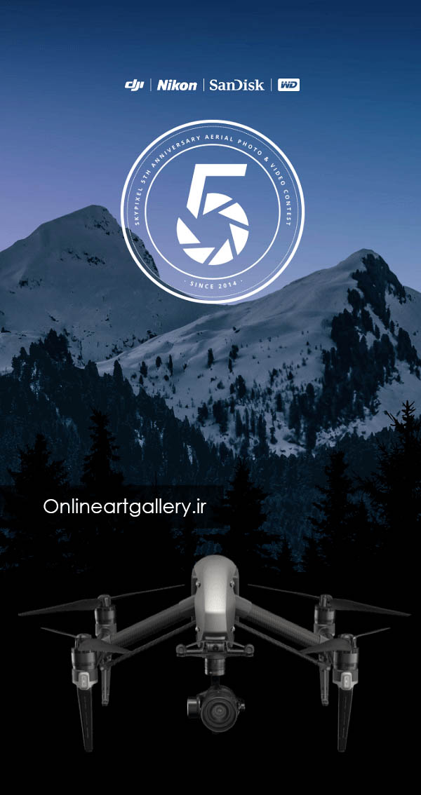 فراخوان پنجمین دوره مسابقه عکس و فیلم هوایی skypixel