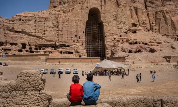 ساخت و ساز یک مجتمع گردشگری در چند متری گنجینه تاریخی توسط طالبان