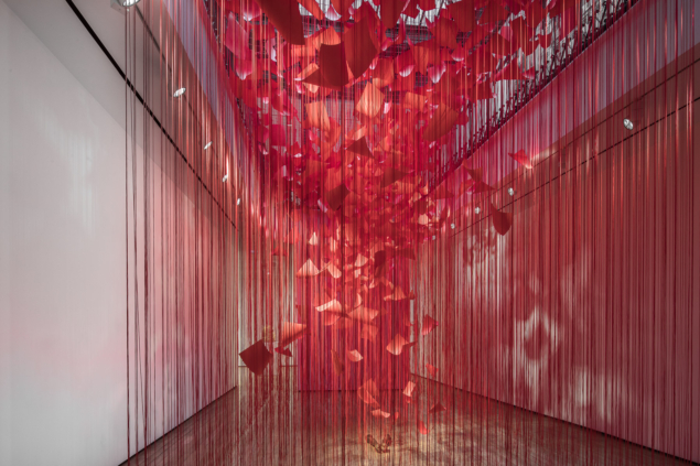 Chiharu Shiota: Memory Under the Skin on view at Galerie Templon