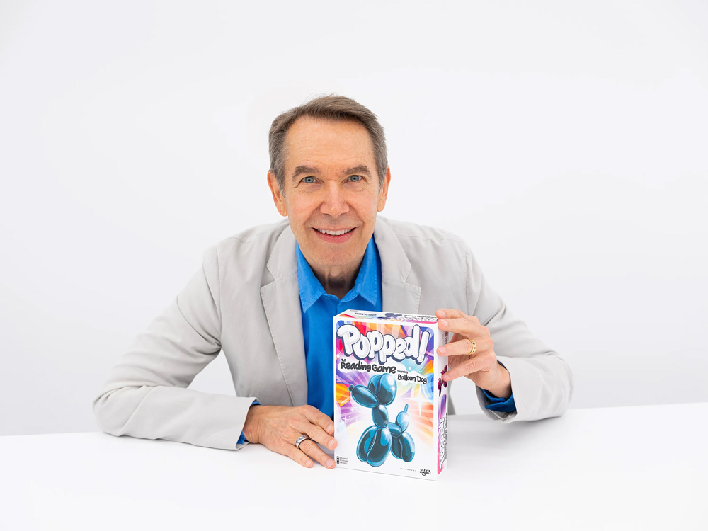 Jeff Koons and Nonprofit Startup Clever Noodle Release Children`s Literacy Game