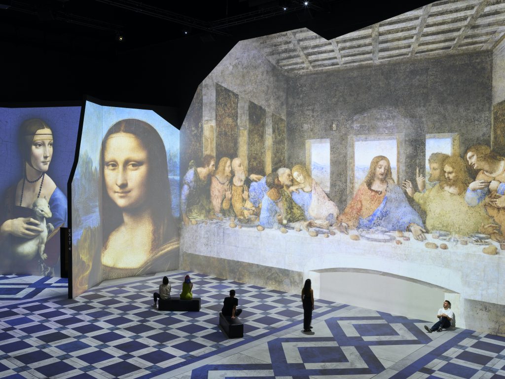 An Immersive Leonardo Experience Features the Rare "Codex Atlanticus"