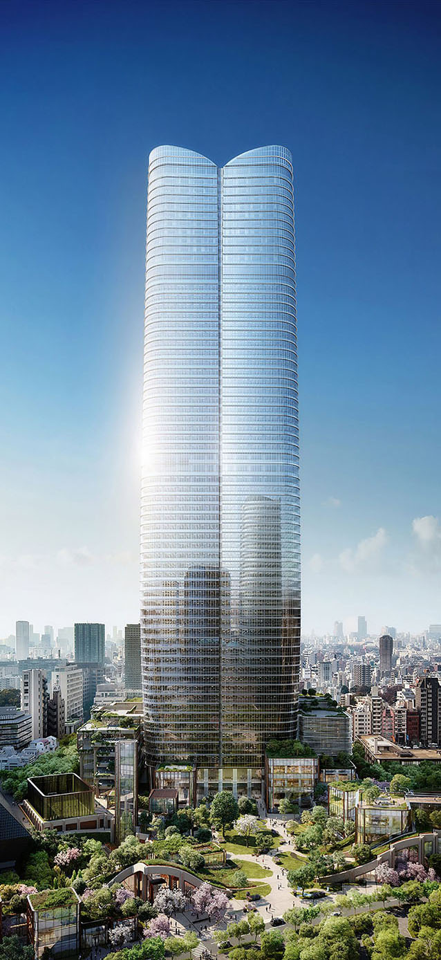 ساخت بلندترین ساختمان ژاپن در توکیو